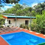 Villa Marañón - Piscina y casa